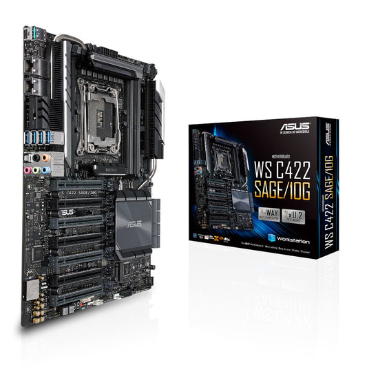 ASUS WS C422 SAGE/10G Intel® C422 LGA 2066 (Socket R4) CEB - KorhoneCom