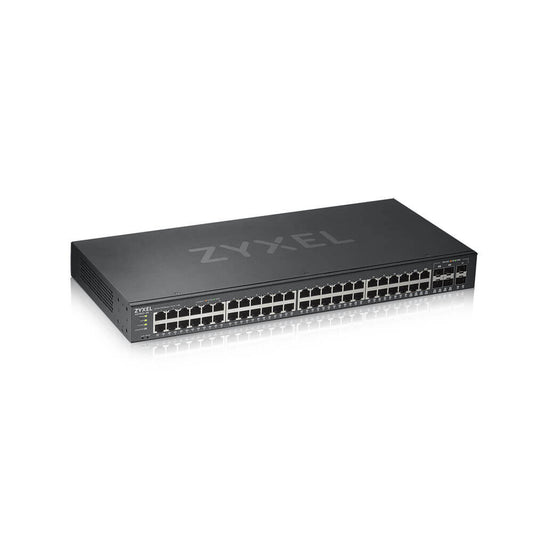 Zyxel GS1920-48V2 Hallittu Gigabit Ethernet (10/100/1000) Musta - KorhoneCom