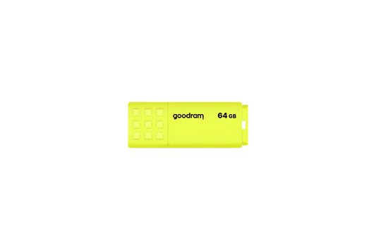 Goodram UME2-0640Y0R1 USB-muistitikku 64 GB USB Type-A 2.0 Keltainen - KorhoneCom