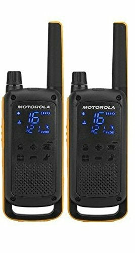 Motorola Talkabout T82 Extreme Twin Pack kaksisuuntainen radio 16 kanavaa Musta Oranssi