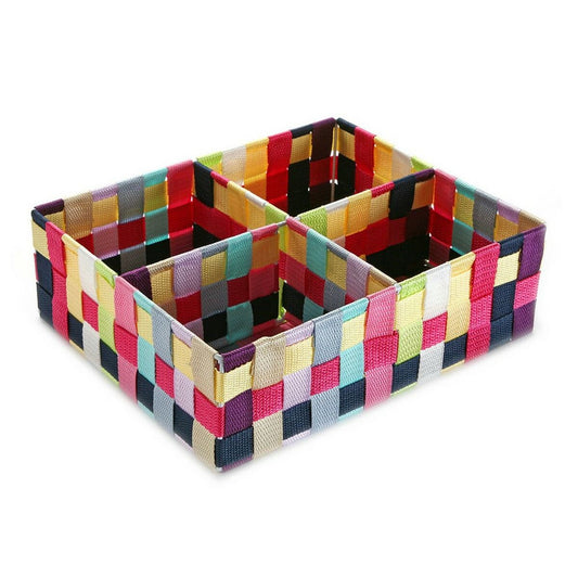 Laatikko lokeroilla Versa Monivärinen (27 x 10 x 32 cm)