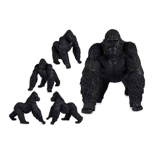 Koristehahmo Gorilla Musta Hartsi (30 x 36 x 45 cm)