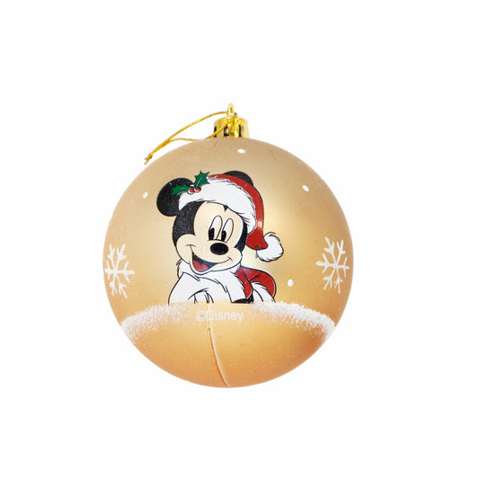 Joulupallo Mickey Mouse Happy smiles Kullattu 6 osaa Muovinen (Ø 8 cm)