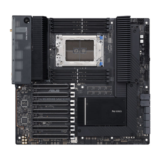 ASUS WRX80E-SAGE SE WIFI AMD WRX80 Socket SP3 Laajennettu ATX - KorhoneCom