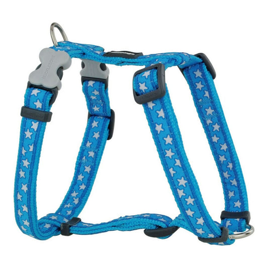 Koiran valjaat Red Dingo Style Sininen Tähti 25-39 cm