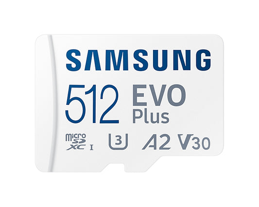 Samsung EVO Plus 512 GB MicroSDXC UHS-I Class 10 -muistikortti - KorhoneCom