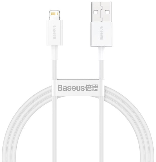 Baseus CALYS-A02 Handykabel weiß 1 m USB A Lightning