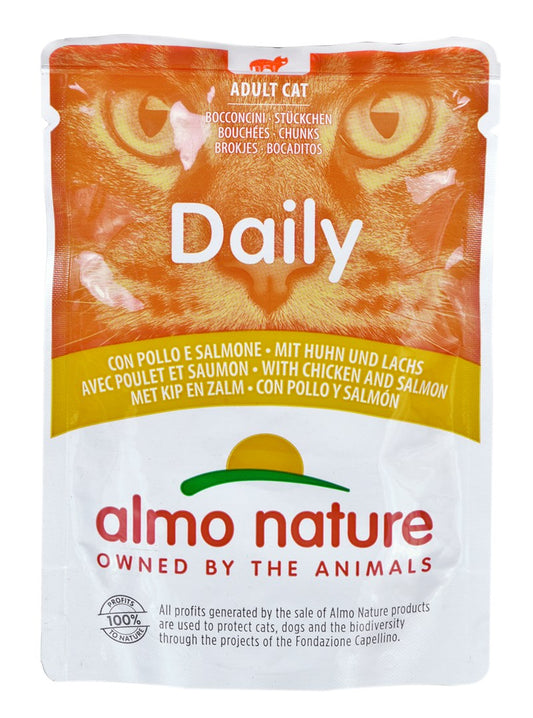 Almo Nature Daily Huhn mit Lachs 70 g
