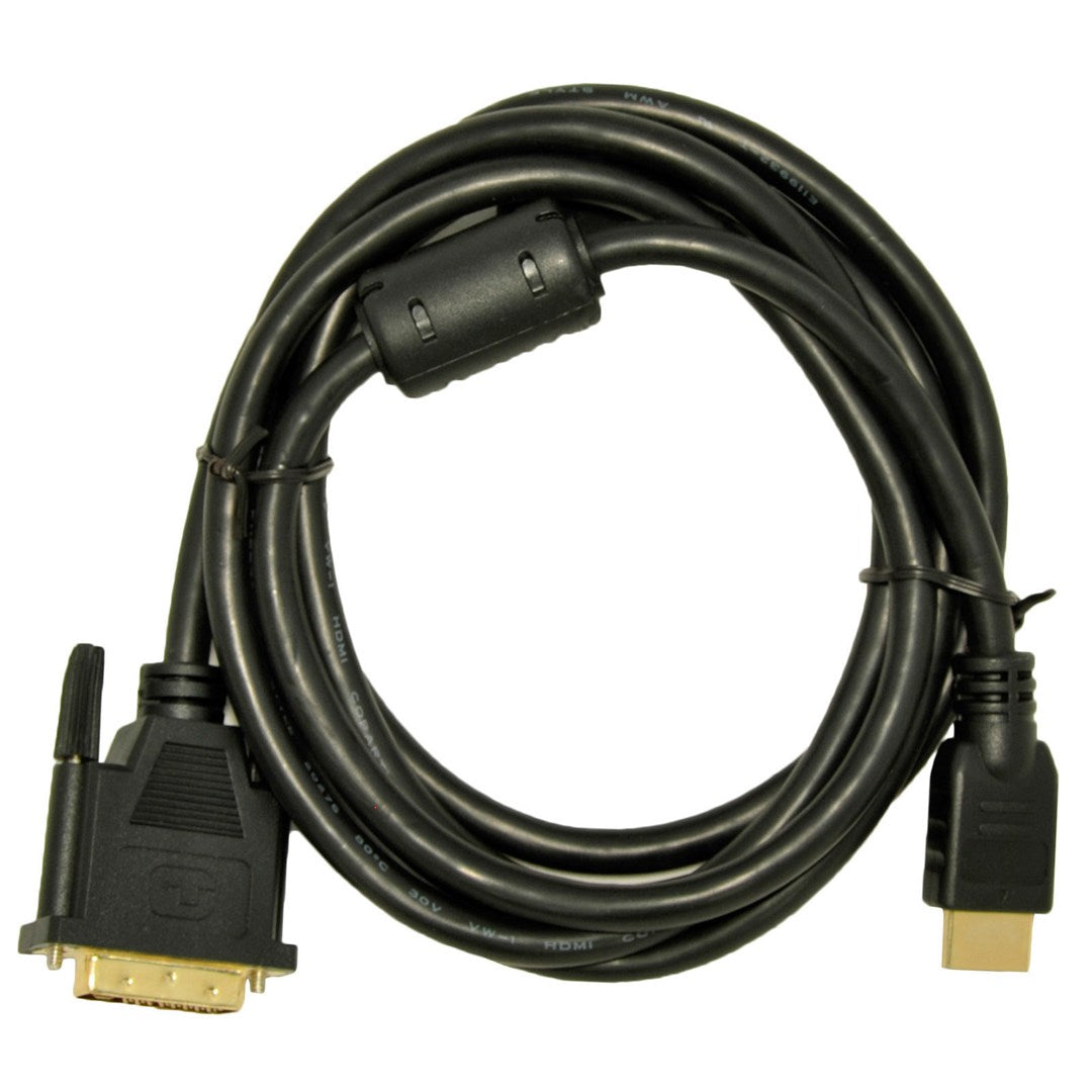 Akyga AK-AV-11 videokaapelisovitin 1,8 m HDMI Type A (Standard) DVI-D Musta - KorhoneCom