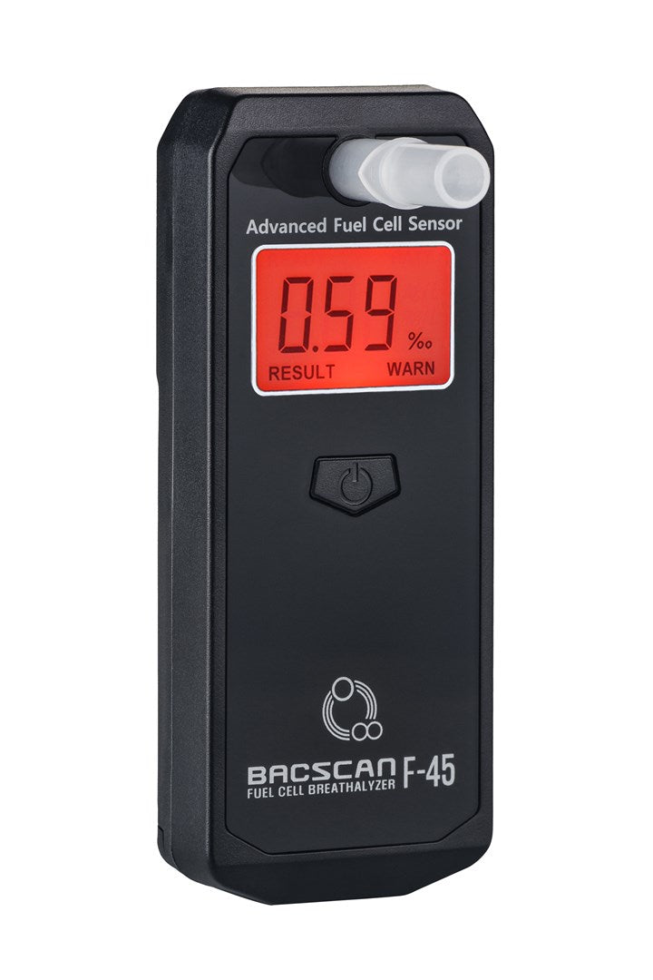 BACscan F-45 alkometri 0 - 4% musta - KorhoneCom