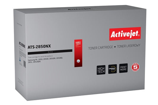 Activejet ATS-2850NX väriaine Samsung-tulostimelle, Samsung ML-D2850B korvaava, Supreme, 5000 sivua, musta - KorhoneCom