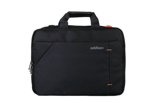 Addison 305014 notebook case 35.8 cm (14.1 ) Toploader bag Black - KorhoneCom