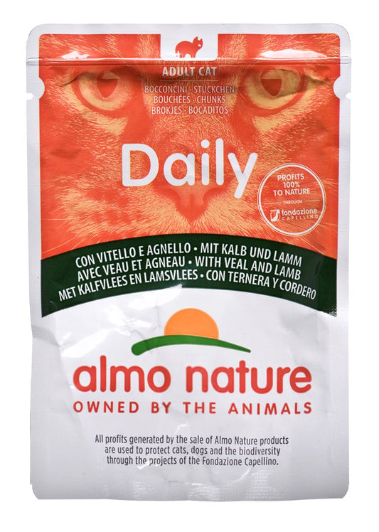 Almo Nature Daily Kalb- und Lammfleisch 70 g