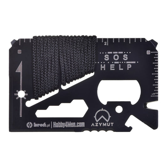 Multifunktionswerkzeug AZYMUT TOOL CARD Multifunktionskarte - 13 Werkzeuge + Koffer 85/53 mm (H-O200930TC)