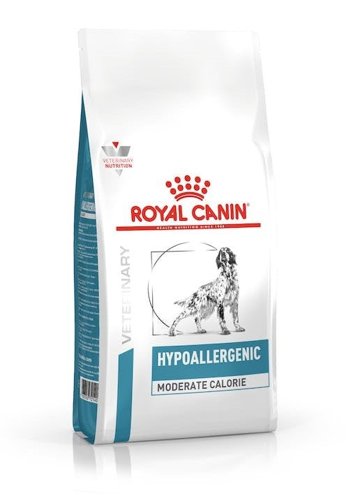ROYAL CANIN Hypoallergenic Moderate Calorie - koiran kuivaruoka - 7 kg.