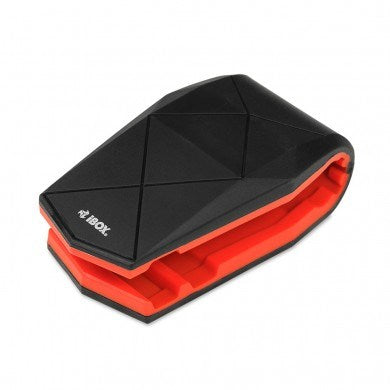 iBox H-4 BLACK-RED Passiivinen pidike Matkapuhelin/älypuhelin Musta punainen - KorhoneCom