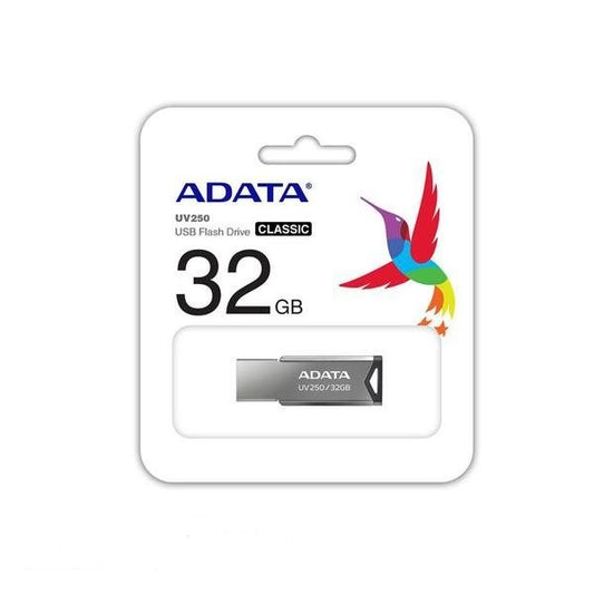 ADATA UV250 USB-muistitikku 32 Gt USB Type-A 2.0 hopea