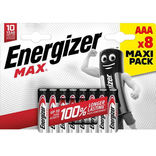 ENERGIZER-BATTERIEN MAX AAA LR03 /8 ECO
