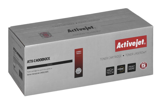 Activejet ATX-C400BNXX -väriaine (korvaava Xerox 106R03532, Supreme, 10500 sivua, musta) - KorhoneCom