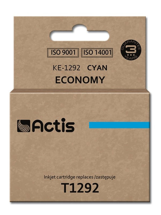 Actis KE-1292 Tinte für Epson-Drucker; Epson T1292 Ersatztinte; Standard; 15 ml; Cyan