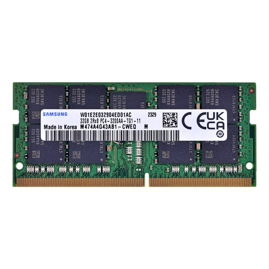 Samsung SO-DIMM ECC 32 GB DDR4 2Rx8 3200 MHz PC4-25600 M474A4G43AB1-CWE