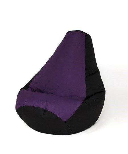 Sako pussipouff Pear musta-violetti XL 130 x 90 cm - KorhoneCom