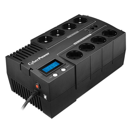 CyberPower BR1200ELCD keskeytymätön virtalähde (UPS) Line-Interactive 1,2 kVA 720 W 8 pistorasiaa (pistorasioita) - KorhoneCom