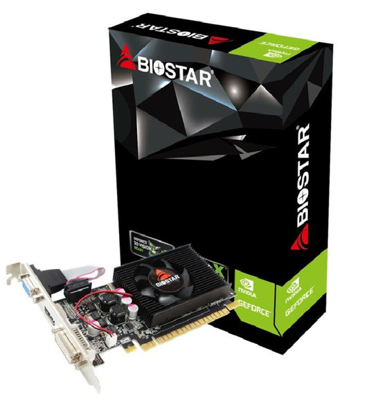 Biostar GeForce 210 NVIDIA 1GB GDDR3 -näytönohjain - KorhoneCom