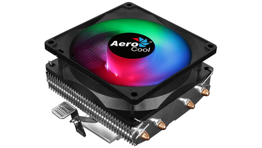 Aerocool Air Frost 4 Prosessorijäähdytin 9 cm Musta - KorhoneCom