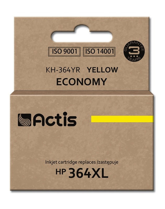 Actis KH-364YR Tinte für HP Drucker; HP 364XL CB325EE Ersatz; Standard; 12 ml; Gelb