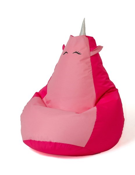 Sako laukkupussi Unicorn pinkki-vaaleanpunainen XXL 140 x 100 cm - KorhoneCom