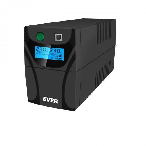 Ever EASYLINE 850 AVR USB Line-Interactive 0,85 kVA 480 W 2 AC pistorasia(t) - KorhoneCom