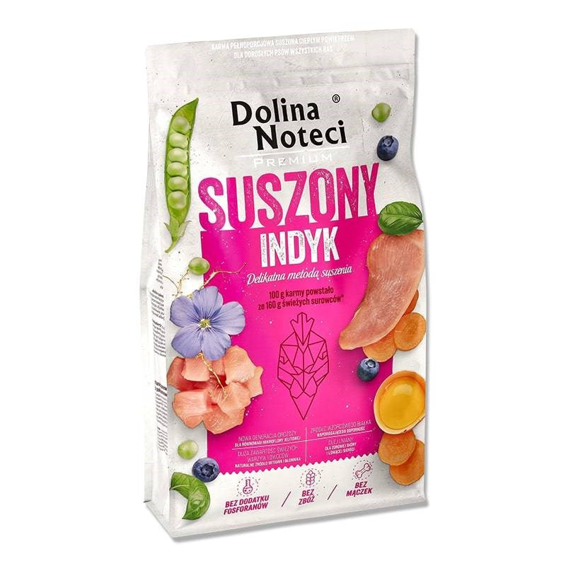 DOLINA NOTECI Premium kalkkuna - kuivattu koiranruoka - 9 kg - KorhoneCom