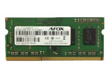 AFOX SO-DIMM DDR3 8GB muistimoduuli 1333 MHz LV 1 35V - KorhoneCom