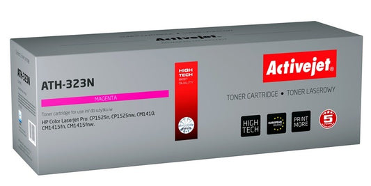 Activejet ATH-323N väriaine HP-tulostimeen, HP 128A CE323A korvaava, Supreme, 1300 sivua, magenta - KorhoneCom