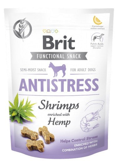 BRIT Functional Snack Antistress Shrimp - Koiran herkku - 150 g - KorhoneCom