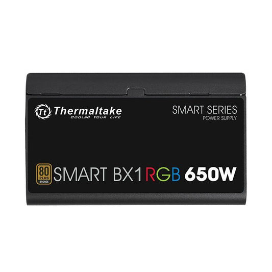Thermaltake SMART BX1 RGB 650W PSU virtalähde ATX Musta - KorhoneCom