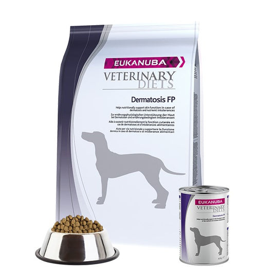 Eukanuba Dermatosis FP for Dogs 5 kg aikuisille Kala-peruna - KorhoneCom