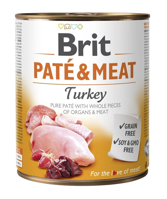 BRIT Paté & Meat kalkkunan kanssa - 800g - KorhoneCom