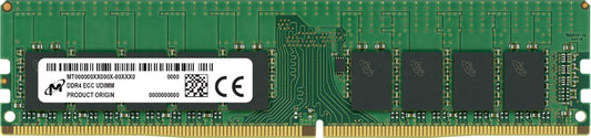 Micron ECC UDIMM DDR4 32GB 2Rx8 3200MHz PC4-25600 MTA18ASF4G72AZ-3G2R - KorhoneCom