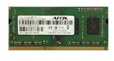 AFOX SO-DIMM DDR3 4G 1333MHZ MICRON SIRU LV 1 35V - KorhoneCom
