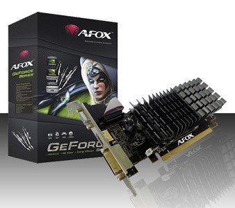 AFOX GEFORCE G210 1GB DDR2 MATALAPROFIILI AF210-1024D2LG2 - KorhoneCom