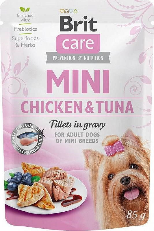 BRIT Care Mini Chicken&Tuna - Koiran märkäruoka - 85 g - KorhoneCom