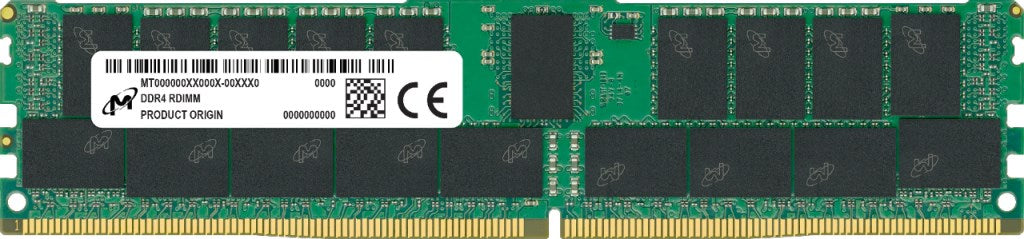 Micron RDIMM DDR4 32GB 2Rx4 3200MHz PC4-25600 MTA36ASF4G72PZ-3G2R - KorhoneCom
