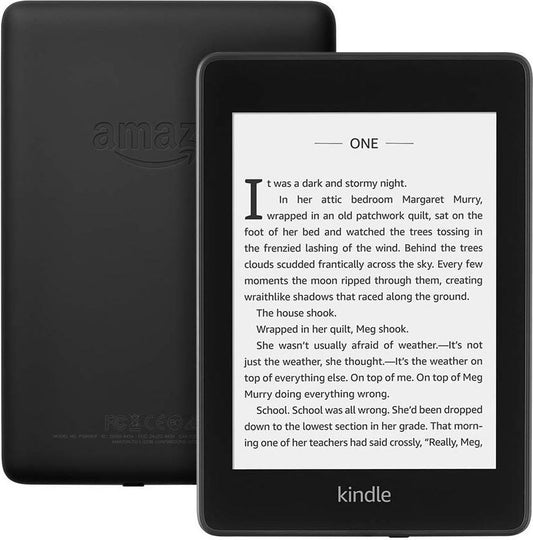 Ebook Kindle Paperwhite 4 6 4G LTE WiFi 32GB erikoistarjoukset Musta