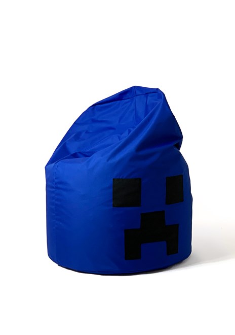 Sako laukkupuffi Minecraft sininen XXL 110 x 90 cm - KorhoneCom