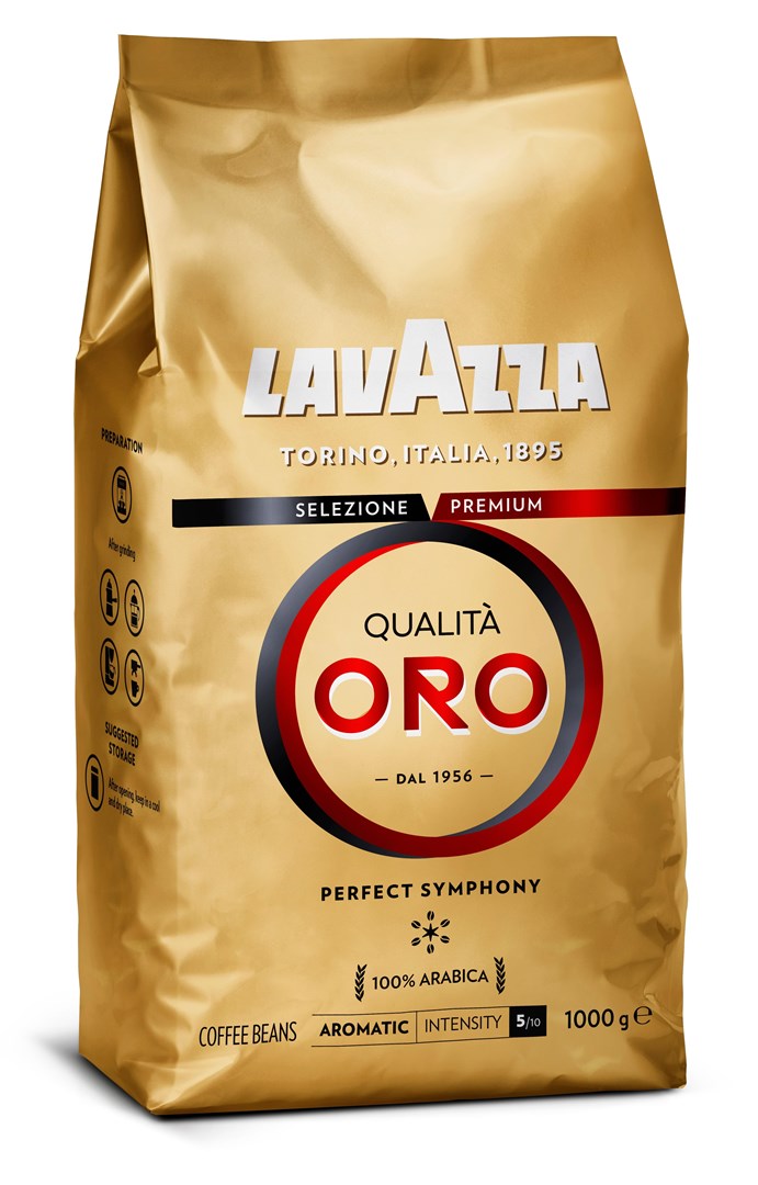 Lavazza Qualita Oro kahvipavut 1000g - KorhoneCom