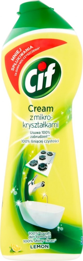 Cif Cream Zitronenmilch mit Mikrokristallen 540 g