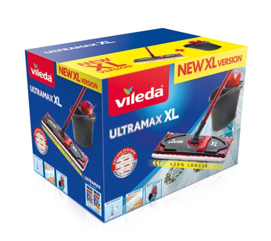 Mop & Bucket System Vileda Ultramax Box XL - KorhoneCom
