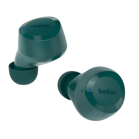 Belkin SoundForm Bolt -kuulokkeet Langattomat In-ear-puhelut/musiikki/urheilu/arki Bluetooth Teal värinen - KorhoneCom